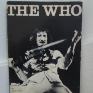 The Who - Paperback by Jeff Stein Chris Johnson May 3, 1973 - Vtg 70s Music Era